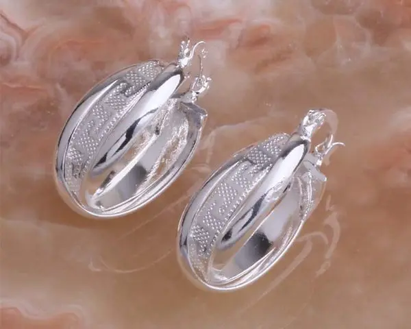 AE078 цветные серьги из стерлингового серебра серебряный цвет модные ювелирные