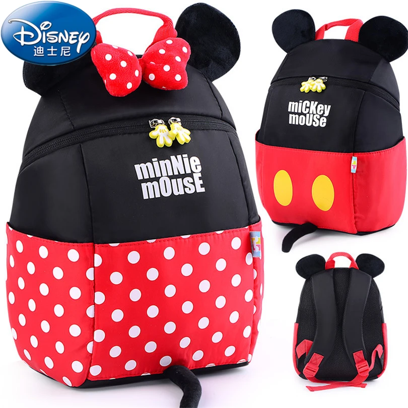 Детские рюкзаки Disney 2019 с Микки и Минни школьные ранцы для детского сада детские