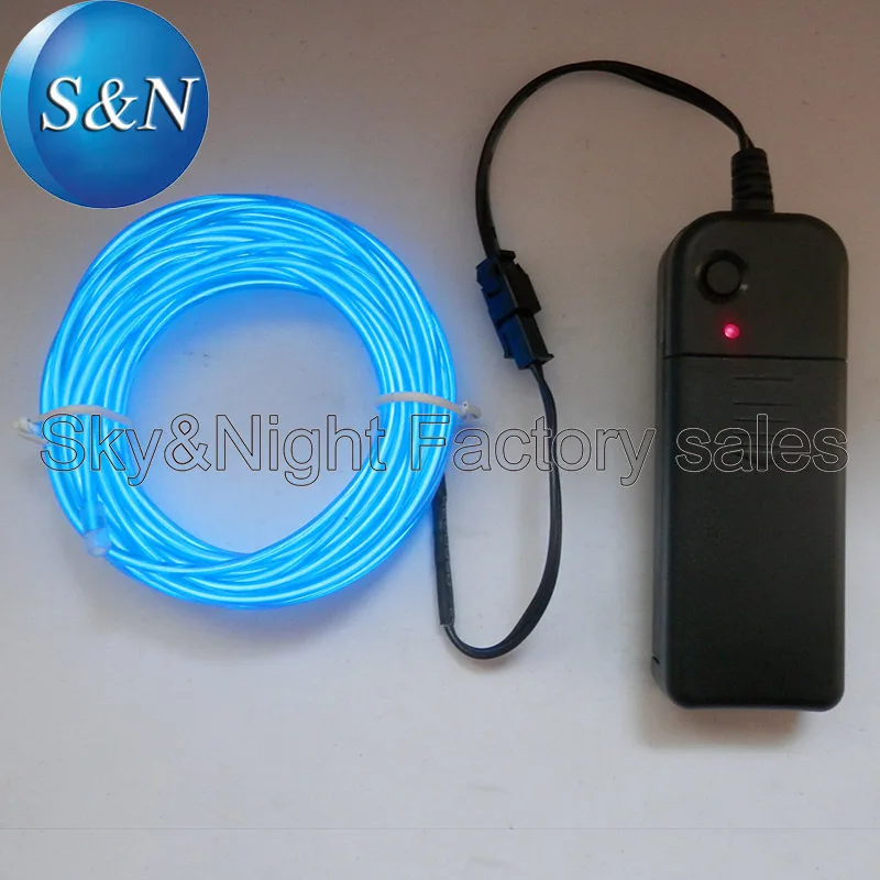 Высокая Яркость el neon lighting 10 м набор гибкий Led неоновый свет светящийся EL провод