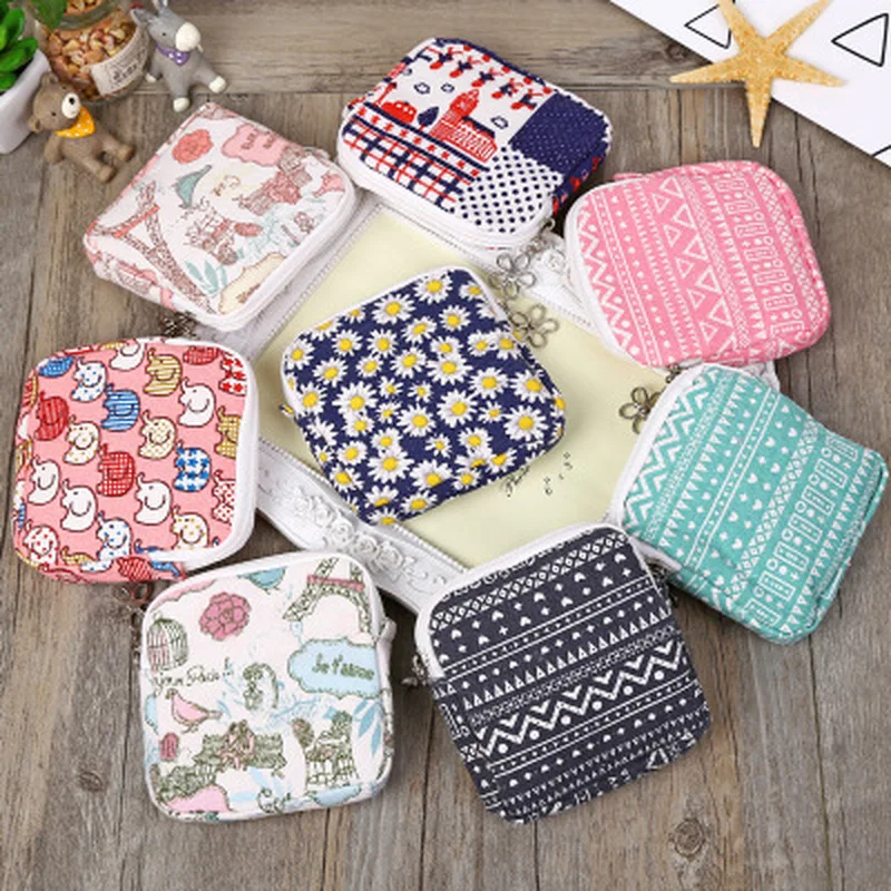 

Multi-functional Wet Bag Reusable Bag for Mama Cloth Pads Menstrual Pad Sanitary Pads Bags Can Be Coin Makeup Bag Makeup Tool