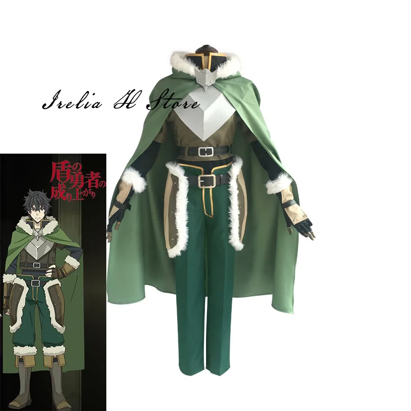 

The Rising of the Shield Hero Shield Iwatani Naofumi Cosplay Costume Halloween costumes for man/boy gift