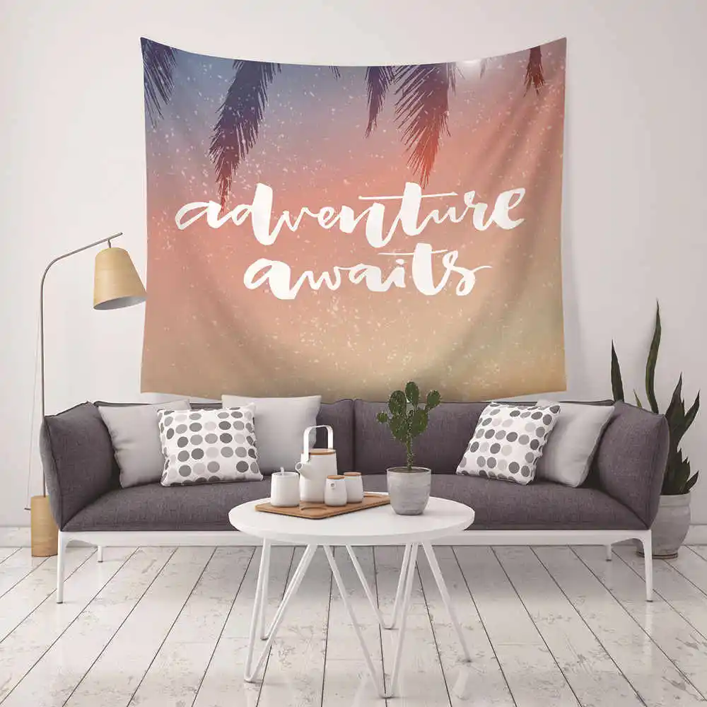 Mandala Wall Hanging HD Summer Landscape Printed Tapestry 3D Word Art Carpet Yoga Mat Decorative Blanket For Home Boho Mandala Wall Hanging HD Summer Landscape Printed Tapestry 3D Word Art Carpet Yoga Mat Decorative Blanket For Home Boho