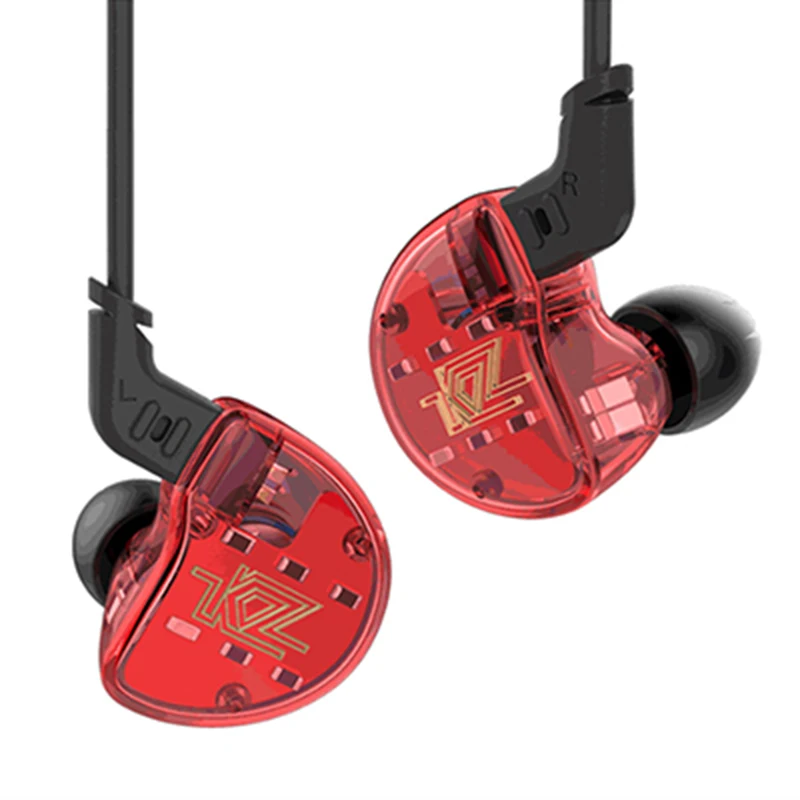 KZ ZS10 наушники вкладыши DD + 4BA гибридных драйверов Audiophile HIFI в ухо монитор IEMs