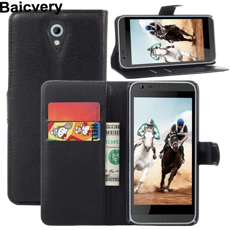 Флип-кожаный чехол для мобильного телефона HTC Desire 620G D620h D620u мини-чехол с двумя