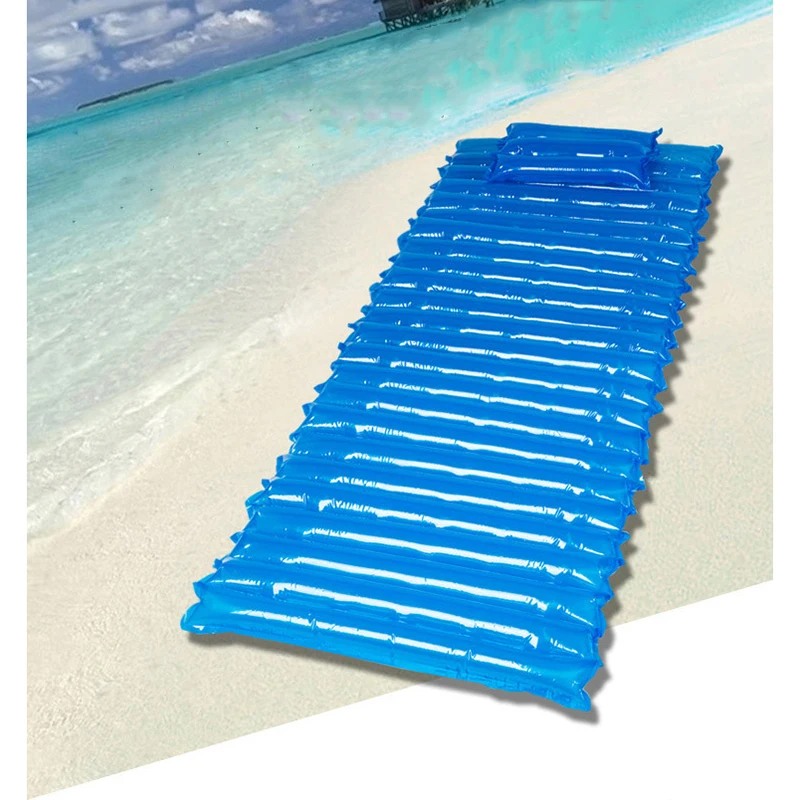 

Outdoor Sleeping Pad Sleeping Mattress Ultralight Air Mat with Pillow Moisture-Proof Inflatable Tent outdoor Camping Bed Pad 05