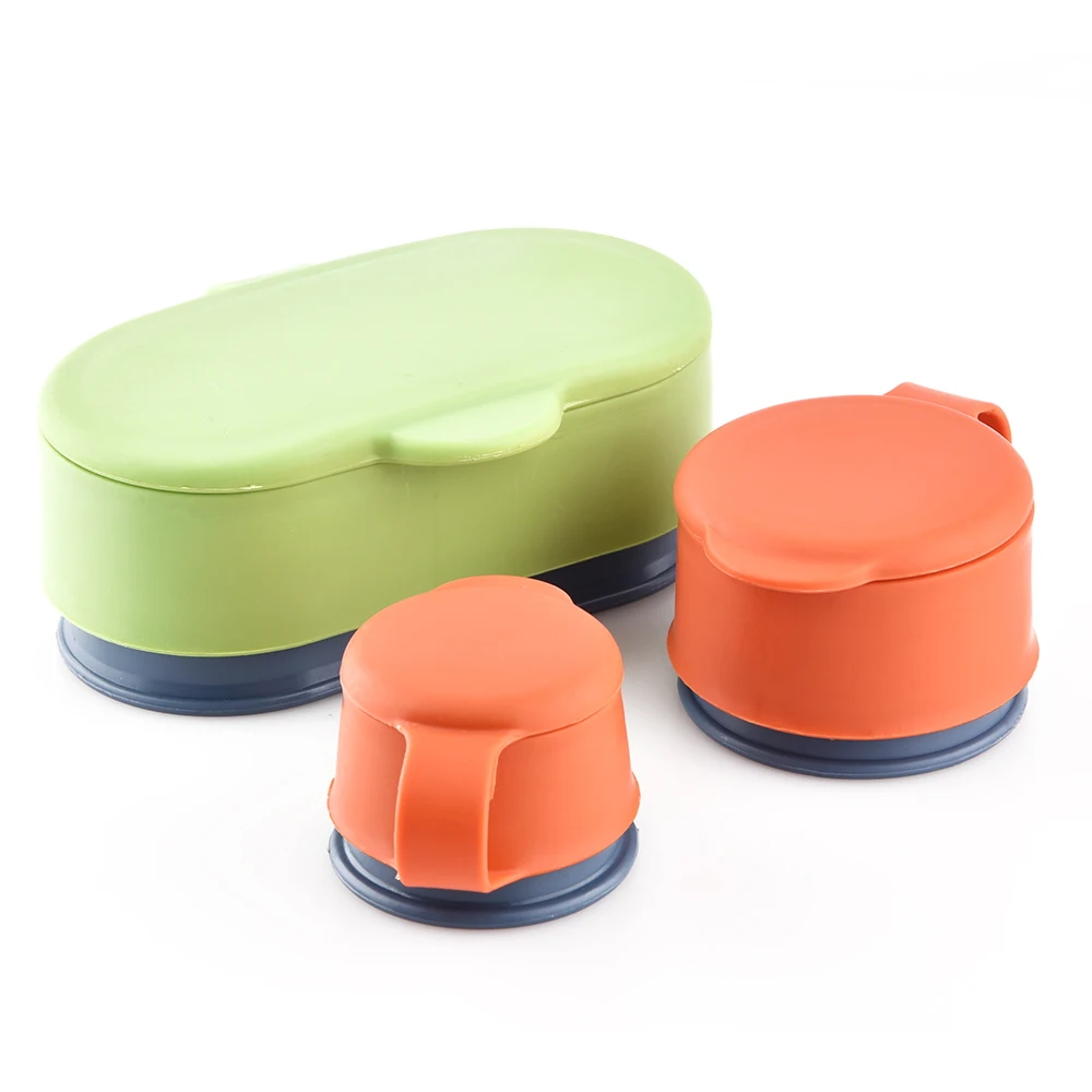 

3 Size Bag Sealer Snack Original Package Clip Holder with Cap Food Vacuum Storage Bag Accessories Kitchen Organizer for Home