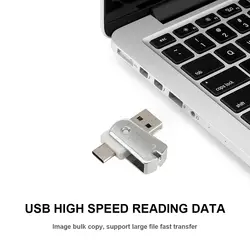 Тип-C USB 2,0 Micro SD/TF чтения карт памяти адаптера для PC ноутбук телефоны QJY99