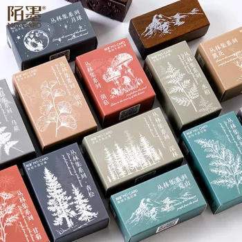 

Creative Tropical Rainforest Series Lotus Seal Jungle Rubber Handbook Diary DIY Decorative Seal Stationery