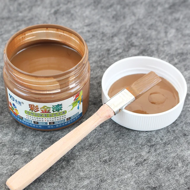 Copper Water based Paint ,Metallic lacquer , wood varnish, Furniture