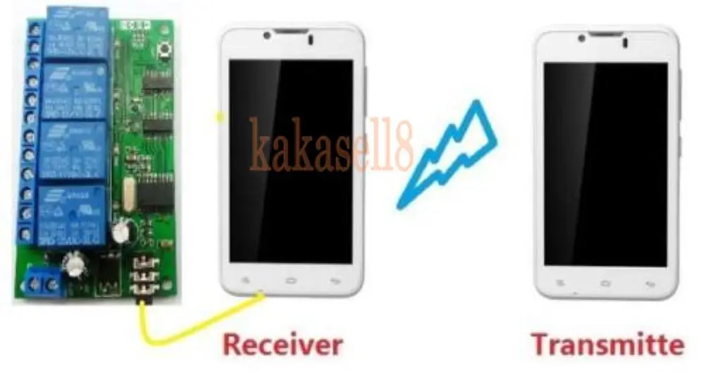 4 Way DTMF MT8870 Audio Decoder Smart Home Controller Voice Mobile Phone Wireless Remote Control swicth module | Электроника