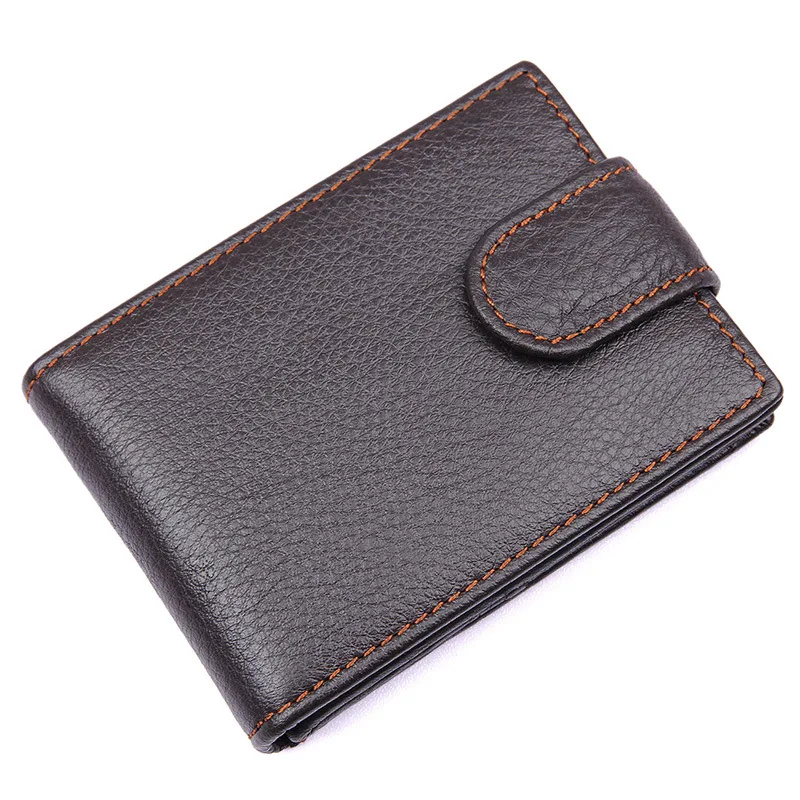 BETMEN vintage genuine leather men card holder slim cowhide male ID credit card case walletin