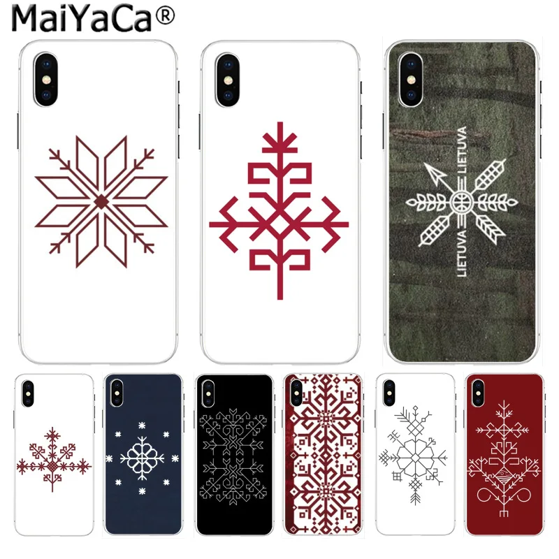 

MaiYaCa Latvian Ethnic Sun Tree Austras Koks New Arrival Phone Case for Apple iphone 11 pro 8 7 66S Plus X 5S SE XS XR XS MAX