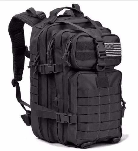 ROCOTACTICAL Американский военный тактический рюкзак, небольшой штурмовой пакет, армейский рюкзак, рюкзаки - Цвет: Black