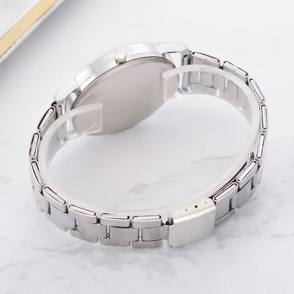 Роскошные женские часы с металлической сеткой Простые Классические наручные Модные Повседневные кварцевые женские часы высокого качества Relogio Masculino