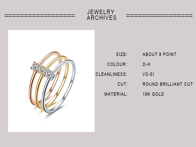 18k Pure Gold Rings Noble Diamond 750Solid Female Exquisite Elegant Precious Fine Jewelry Beautiful Women Ring