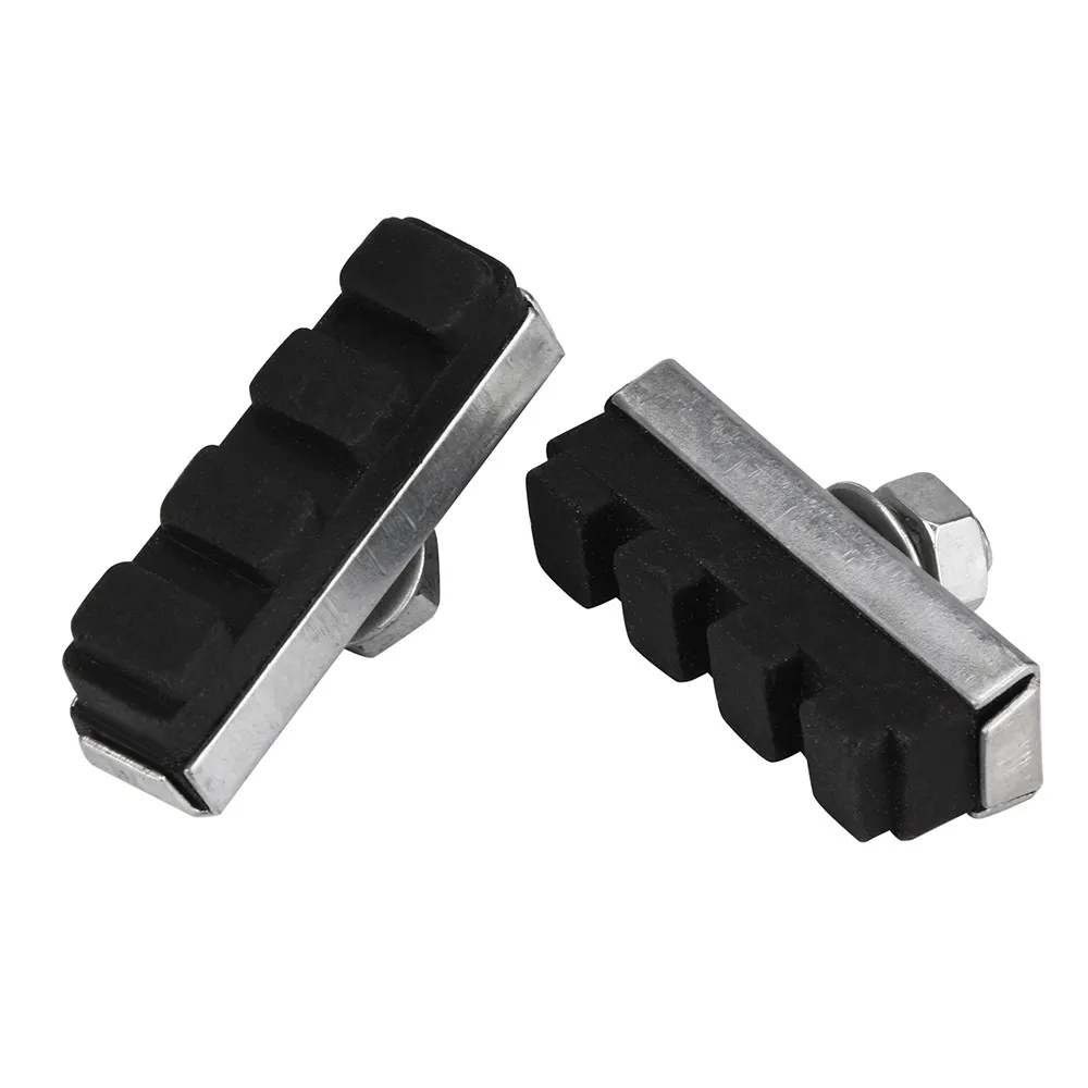2019 2pc Durable Bicycle Cycling Bike V Brake Holder Pads Shoes Blocks Black camping ciclismo Sports Outdoor Accessories *30