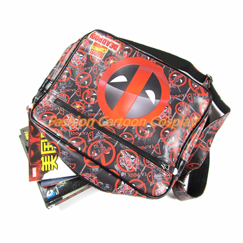 COMICS DC MARVEL Bag Deadpool Captain America Spider Man/Iron Man/ Thor/Superman/flash/Simpson PU L