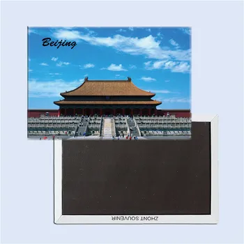 

The Forbidden City in Beijing, China tourist souvenirs, Magnetic refrigerator magnet, Home decoration 25072