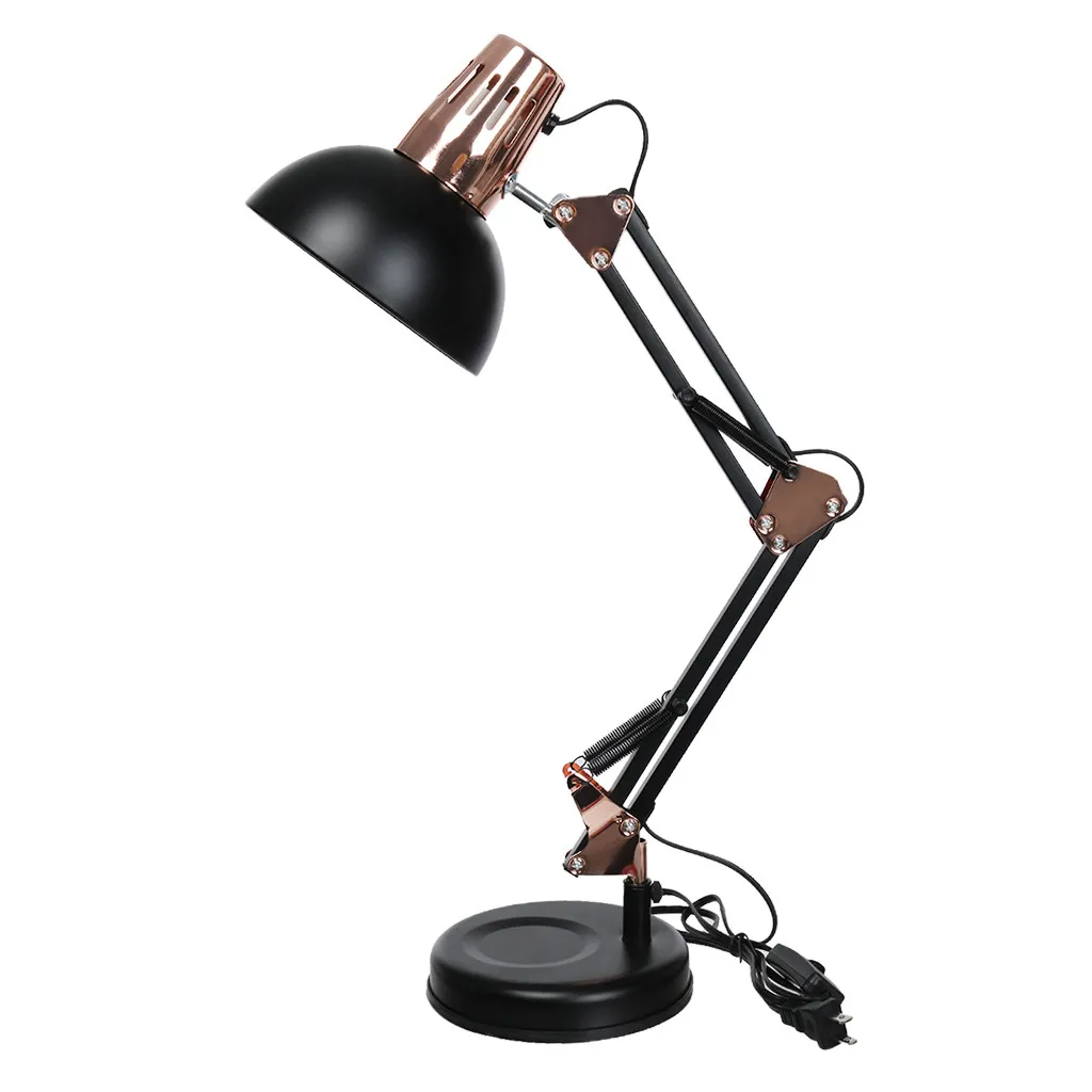 

Lamp Metal Desk Lamps Adjustable Goose Neck Architect Table Lamp/Swing Arm Desk Lamp 2019 New Shelves