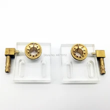 Cheap WaterJet Panel 50x50 mm Water Spray Cooling Plate Water Inlet Nozzle EDM Wire Cutting Machine Wearing Parts ART.2124510