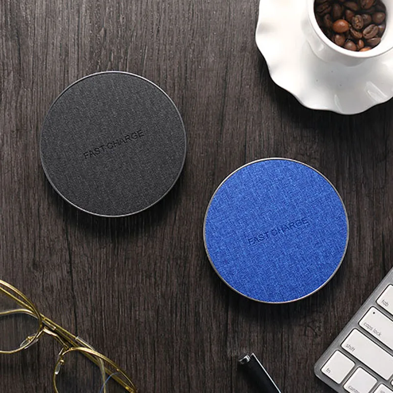 

Fast Wireless Charging Qi Wireless Charger For iPhone X/ 8/ Plus Quick Charger Fast Wireless Charging Pad for Samsung S8/Note8
