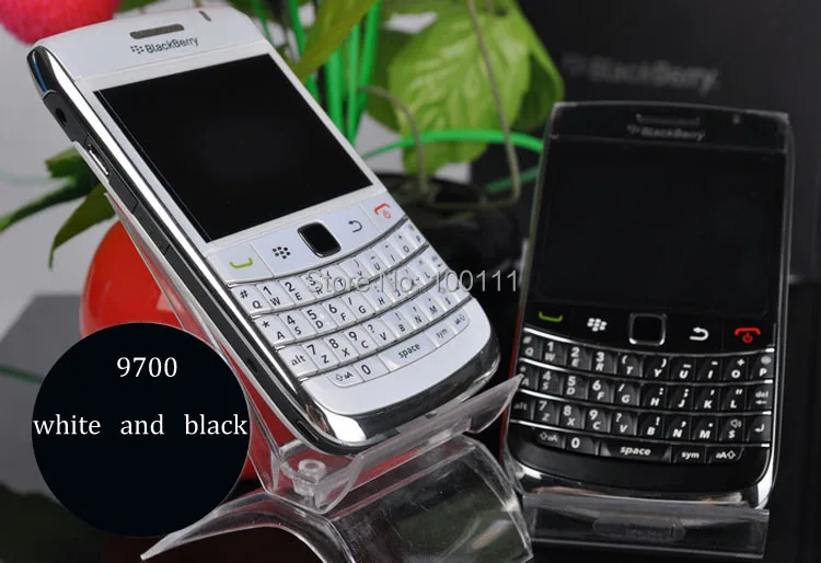 /Восстановленный Blackberry 9700 Bold мобильный телефон GSM/WCDMA QWERTY клавиатура 3.2MP камера