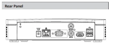 Dahua 4 Channel 8 Channel EZ-IP NVR Smart 1U H.265 Network Video Recorder Up to 8MP resolution for EZ-IP Cameras IP Systems