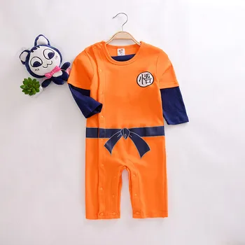 

Dragon Ball Baby Rompers Newborn Infant Baby Boys LongSleeve Autumn Clothes Costume Outfits Long Sleeve Jumpsuits