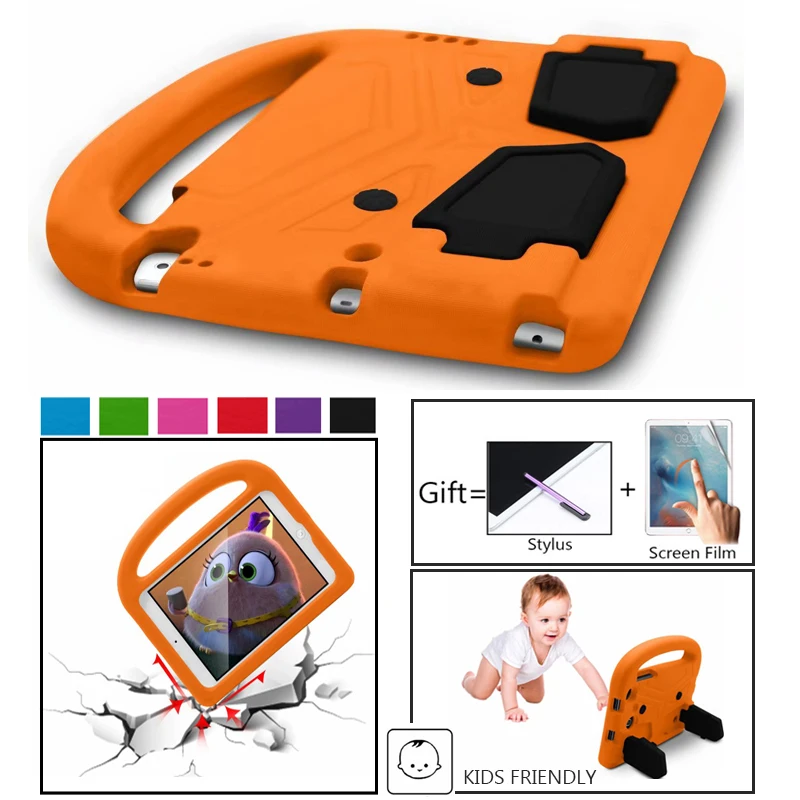 Чехол для IPad 6 го поколения противоударный портативный чехол Eva с ручкой и