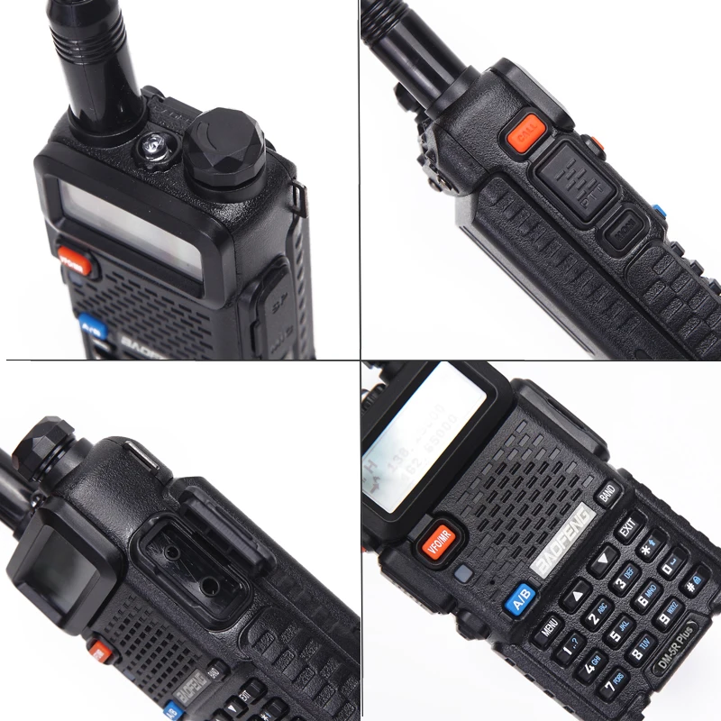 2 шт. Baofeng DM-5R PLUS DMR TierII VFO аналоговый и цифровой Tier I& II Двухдиапазонная рация радиочастотный ретранслятор Motorola