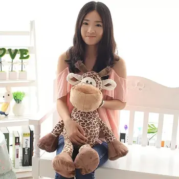 

big lovely stuffed giraffe toy plush jungle giraffe doll gift doll about 78cm