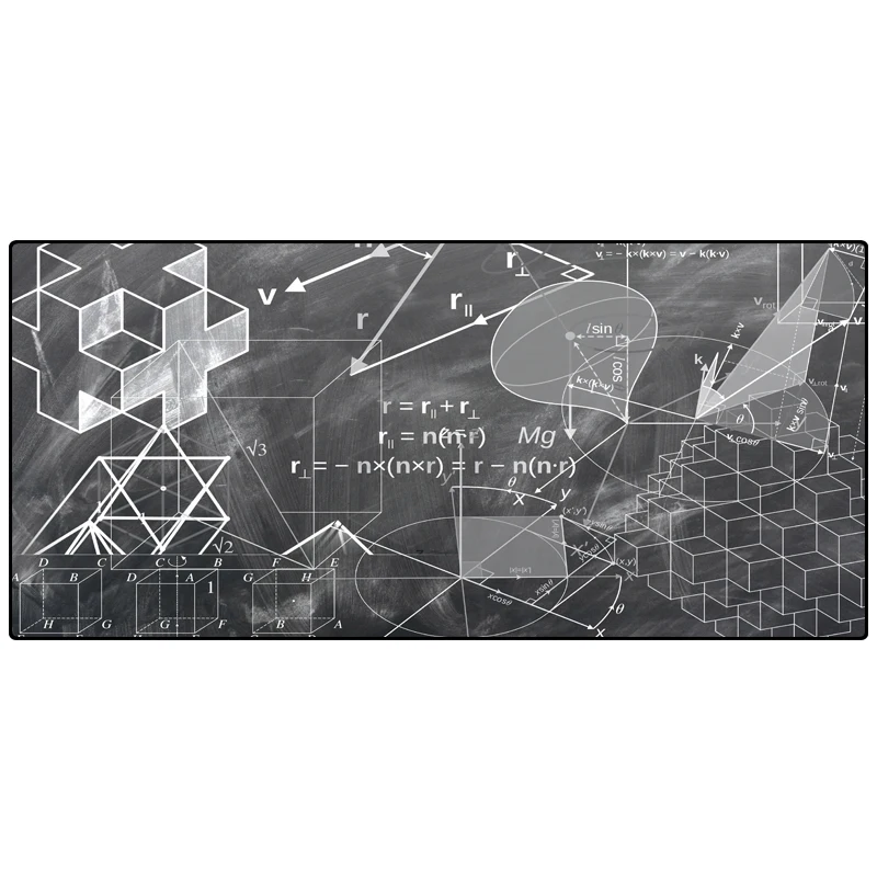 Pbpad 900x400mm Large Size Mouse Pad Gaming Computer Laptop Keyboard Mouse Pad Lock Edge Non-slip M
