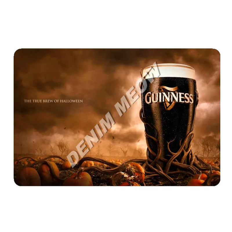 Металлические оловянные знаки My God Guinness винтажный постер с изображением темного