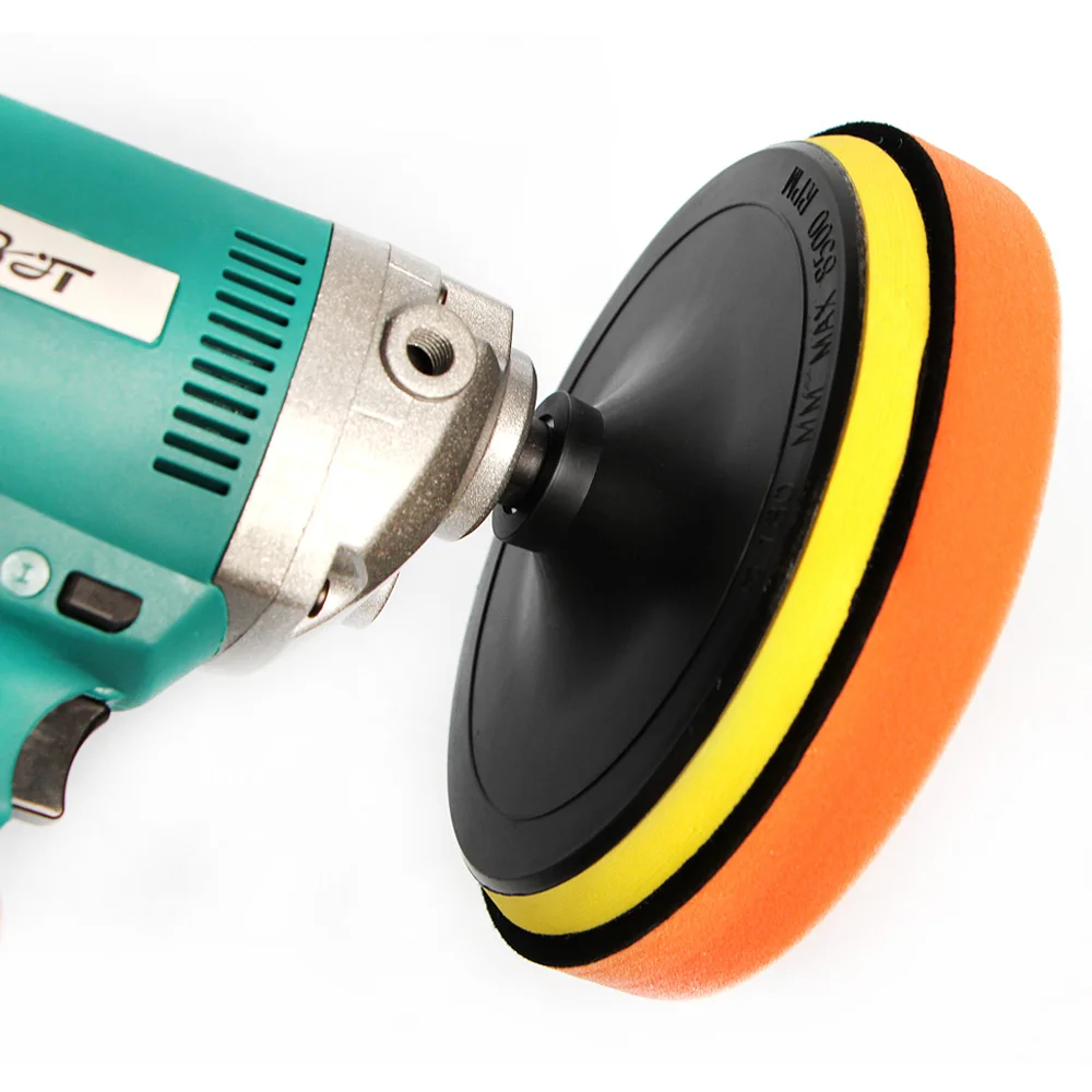 Губка для полировки воском самоклеящаяся насадка 7 дюймов в комплекте с