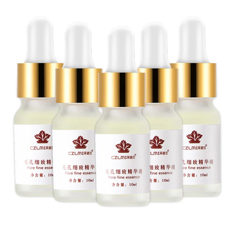 

Natural Smooth Skin Care Pores Shrink Serum Repair Fine Lines Essence Gel Hydrating Whitening Serum Shrink Pore Face Serum TSLM1