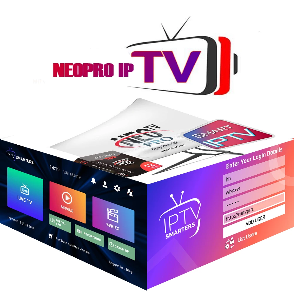 

Android tv box X96mini Neotv pro Iptv Subscription Europe algerie morocco tunisia Mag250 roku 3 french arabic iptv