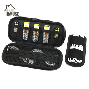 

Snailhouse Double-layer Digital Earphone Case For Headphone Adapter Airpods Accessories Earbuds USB Cables Portable Storage Bags