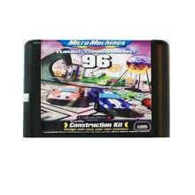 Микро Machiens Turbo menent's 96 16 бит MD игровая карта для sega Mega Drive для sega Genesis