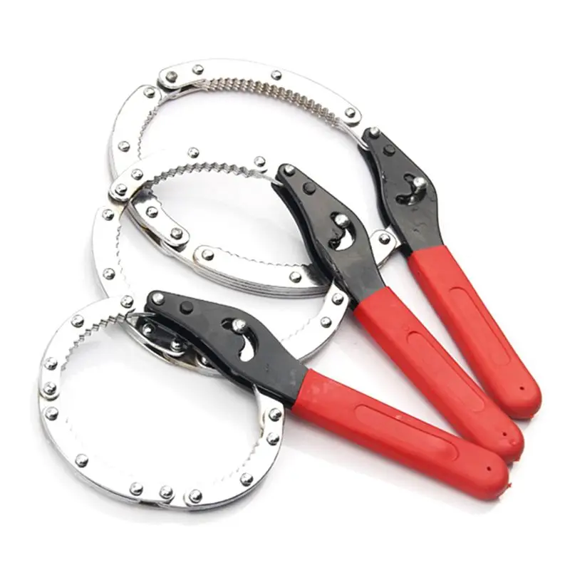 

Mainpoint New Carbon Steel Oil Filter Wrench Car Oil Filters Remover Spanner Automobile Repair Tool Three Sizes