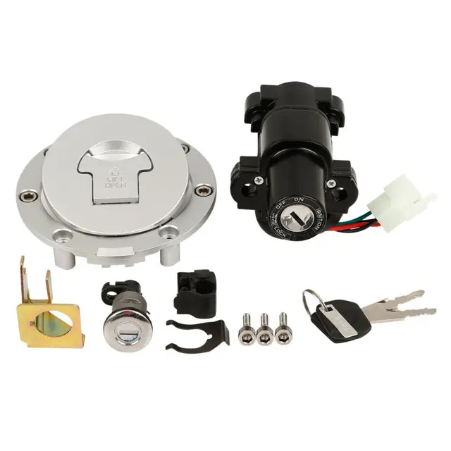 Fuel Gas Cap Ignition Switch Lock Key For Honda Cbr600 F4 99 00
