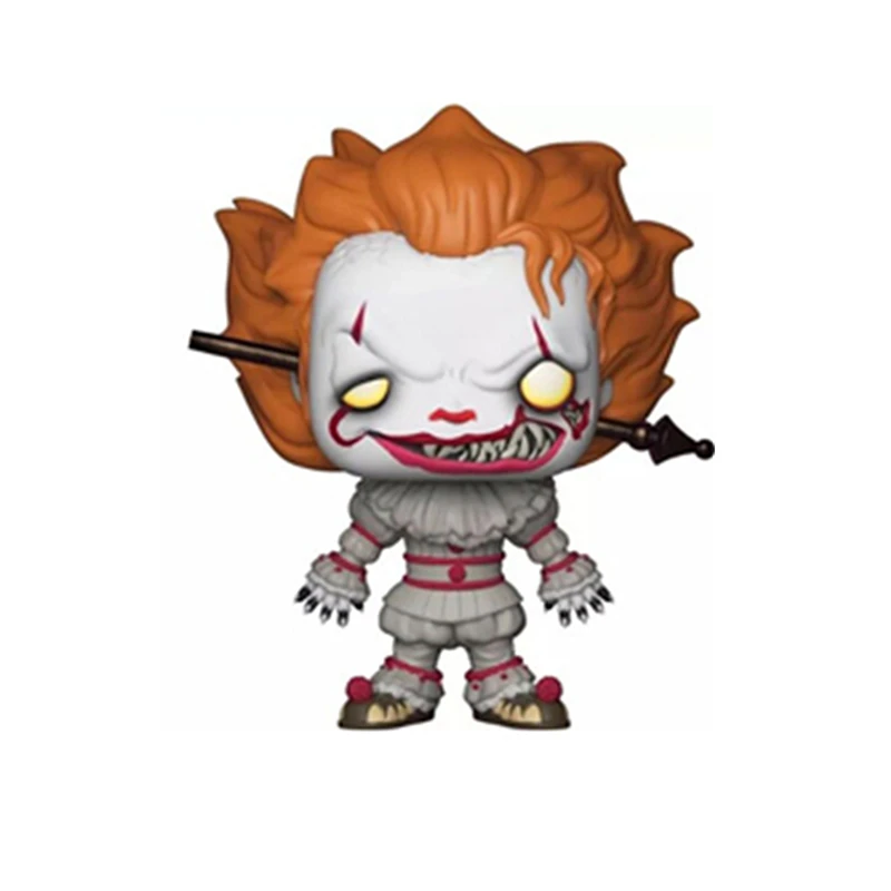 Funko POP Новое поступление официальный фильм ужасов это Pennywise фигурка куклы Коллекция фигурка модель кукла детские игрушки для подарков - Цвет: no box 544