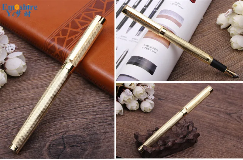 Emoshire Business metal fountain pens Advertising hot gift pens Factory direct fountain pens (5)