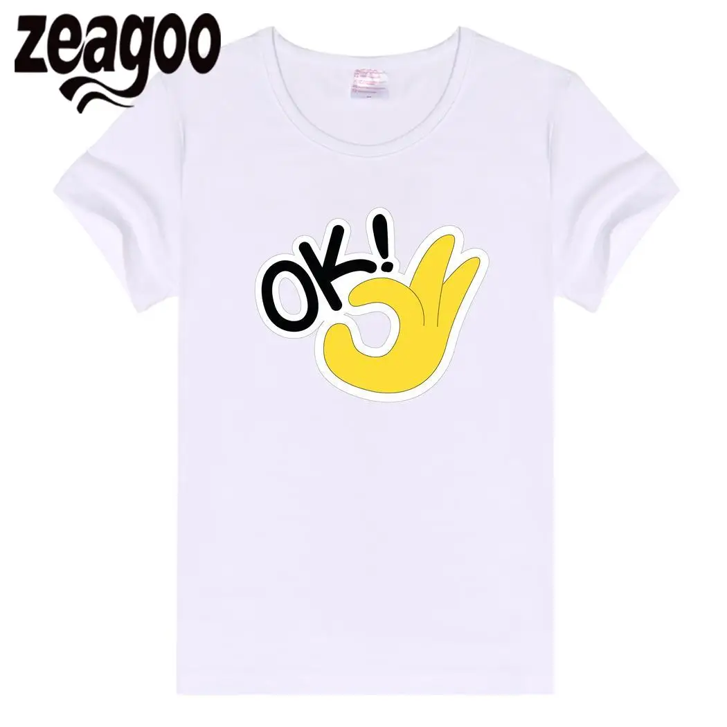 Zeagoo футболка Повседневное одноцветное Plain Crew Neck Slim Fit мягкий короткий рукав Для