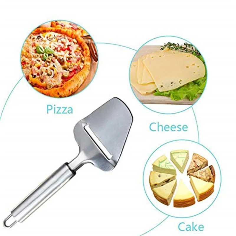 

Durable Cheese Grater Cake Cutter Butter Kitchen Tools Cheese Slicer Stainless Steel Cheese Slicer 35