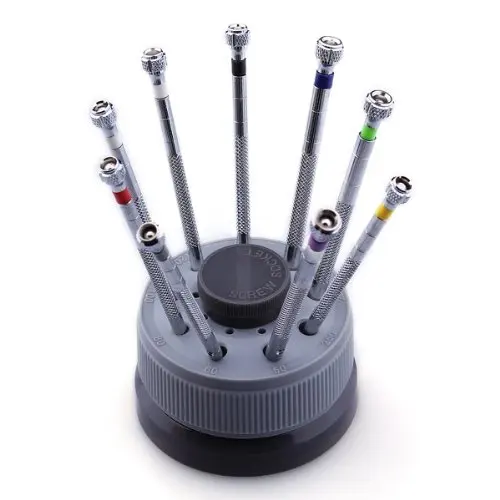 

Wholesale kit with 9 screwdrivers 9 Lame Reserve Base for Watches Watchmaker Tools