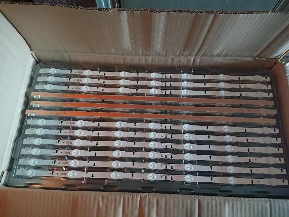 

New 3set=12pcs 7LEDs 647mm LED srip for samsung UE32J5500 2014SVS32FHD 3228 D4GE-320DC1-R2 D4GE-320DC1-R1 Bn96-30443A 30442A
