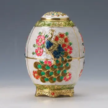 

Chinese Exquisite Cloisonne Handwork Flowers &Birds Toothpick Box