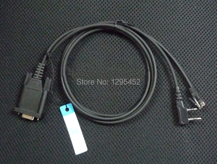 

New 6-pin KPG4 + KPG22 K Port 2 in 1 Programming Cable For Kenwd TK-3107 TK-271A BaoFeng UV-5R UV-B6 BF-888S KG-UVD1P UV-985