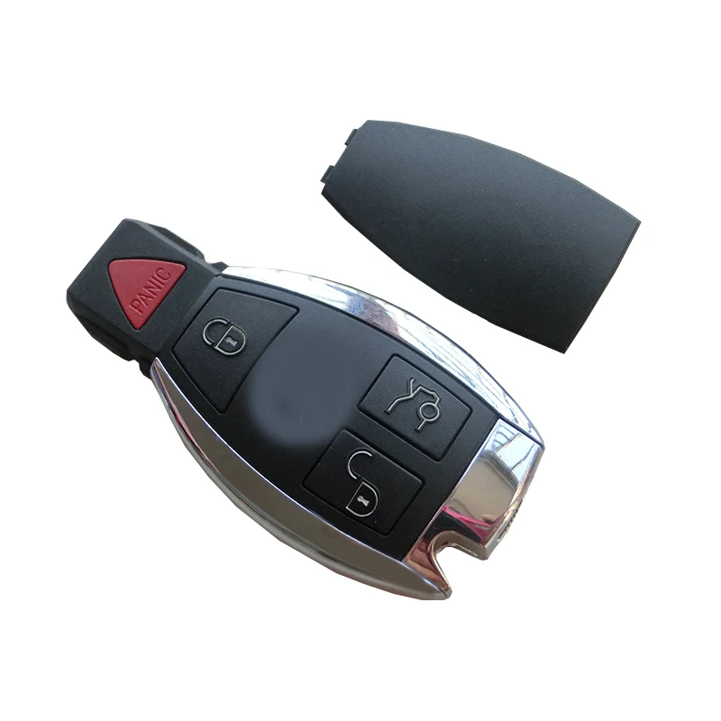 

4 Buttons Remote Smart Car Key Case Shell Replacement for Mercedes Benz E550 ML350 SL65 E63 G55 AMG R350 S600 C300