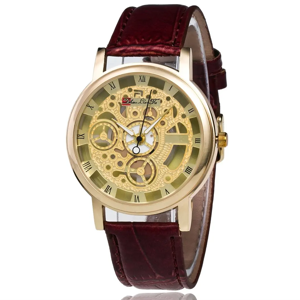 Минималистичные часы кожаные Полосы Женские Мужские часы Круглый циферблат наручные часы высокого качества пара часы для дропшиппинг